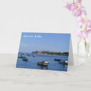 El Morro, La Havane, Cuba - carte