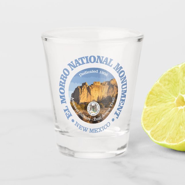 El Morro (NL) Schnapsglas (Vorderseite)