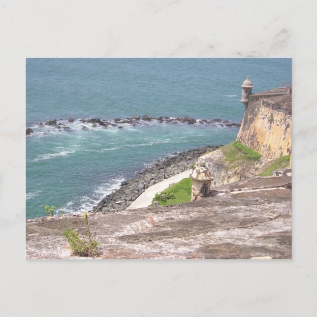 El Morro, Puerto Rico Postkarte (Vorderseite)