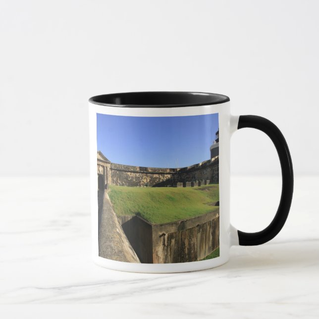 El Morro, San Felipe Castle, Drawbridge, Vordersei Tasse (Rechts)
