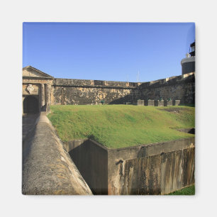 El Morro, San Felipe Castle, Zugbrücke, vorne Magnet