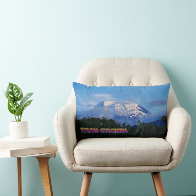 El Nevado del Tolima Lumbar Pillow Lendenkissen (Stuhl )