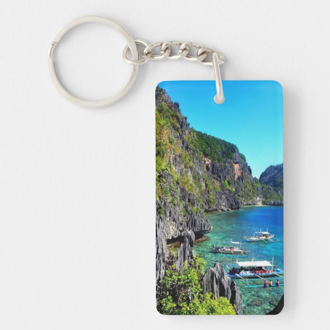 El Nido auf den Philippinen in Palawan Schlüsselanhänger (Vorderseite)
