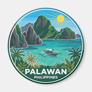 El Nido Meeresschutzpark Philippinen Magnet