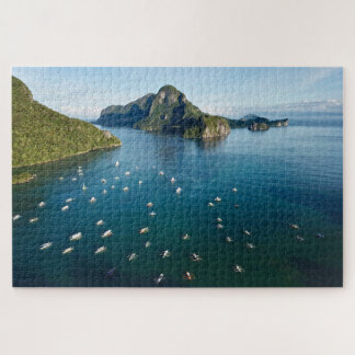 El Nido Palawan Island Philippinen Luftansicht