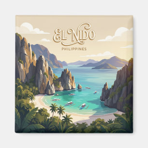 El Nido Philippinen Magnet