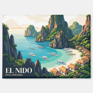 El Nido Philippinen Magnet