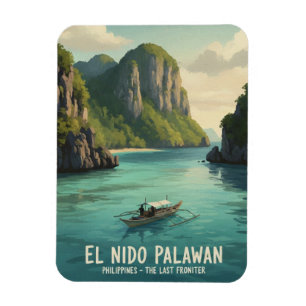 El Nido Philippinen Reise Magnet
