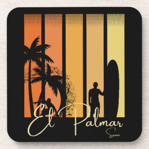 El Palmar Spanien Surfstrand Getränkeuntersetzer