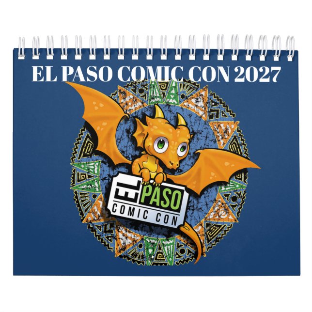 El Paso Comic Con 2026 Cosplay Bilder Kalender (Titelbild)