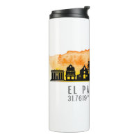 El Paso Skyline Latitude und Länge