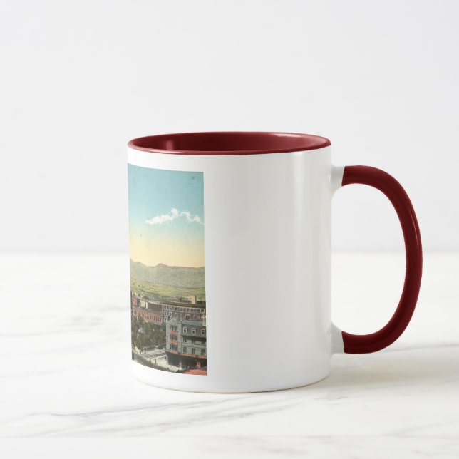 El Paso, Texas 1909 Vintag Tasse (Rechts)