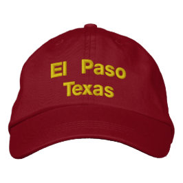 El Paso texas Bestickte Baseballkappe