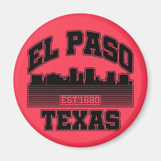 El Paso, Texas Magnet (Vorne)