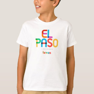 El Paso Texas Mitte Jahrhundert, Pop Art, T-Shirt