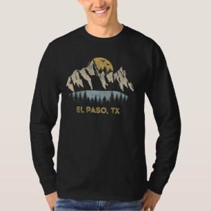 El Paso Texas Mountain Sunset Sunrise TX T-Shirt
