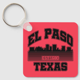 El Paso, Texas Schlüsselanhänger