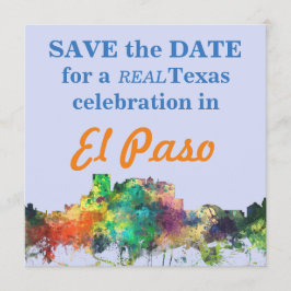 EL PASO, TEXAS SKYLINE SP - EINLADUNG