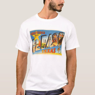 El Paso Texas TX alte Vintage Reise-Andenken T-Shirt