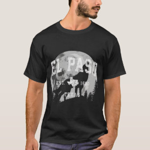 El Paso Texas Tx Vintages Sportdesign T-Shirt