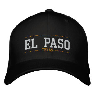 El Paso Texas USA Stickereihats Bestickte Kappe