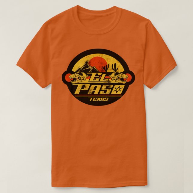 El Paso Texas Vintag T-Shirt (Design vorne)