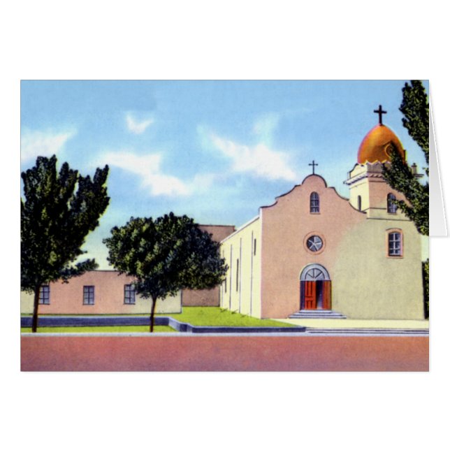 El Paso Texas Ysleta Auftrag (Vorderseite (Horizontal))