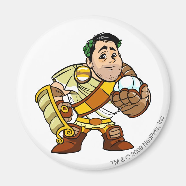 El Picklesaur Mitarbeiter Altador Player Magnet (Vorne)