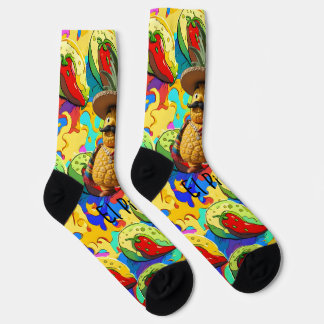 El PinCho Crew Socks - Ananas Imperium Socken