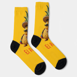El PinCho Crew Socks - Ananas Imperium Socken