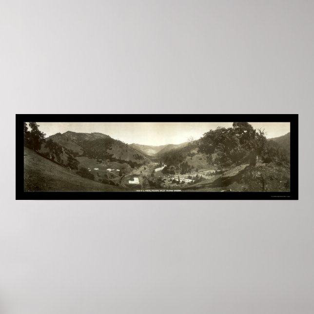 El Portal Yosemite CA Foto 1908 Poster (Vorne)