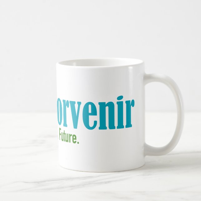 El Porvenir: Wasser. Leben. Zukunft.Tasse Kaffeetasse (Rechts)