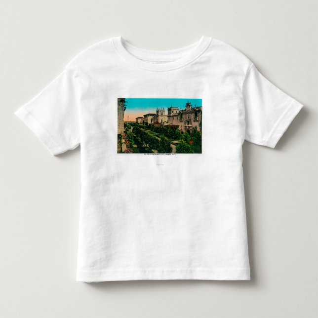 EL Prado vom Westtor, Balboa-Park Kleinkind T-shirt (Vorderseite)