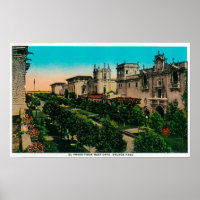 El Prado vom Westtor, Balboa Park