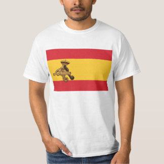 EL Pulpo Paul dringen La bandera de España ein! T-Shirt