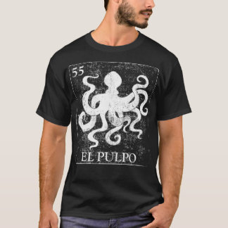 El Pulpo spanischer Oktopus Grafik t T-Shirt