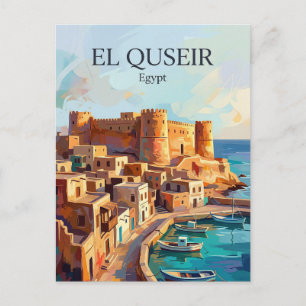 El Quseir Ägypten Postkarte