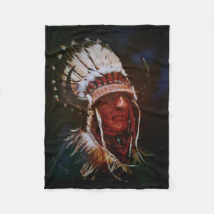 "El Reno Chief"-Fleecedecke Fleecedecke