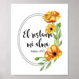 El restaura mi alma Póster Poster