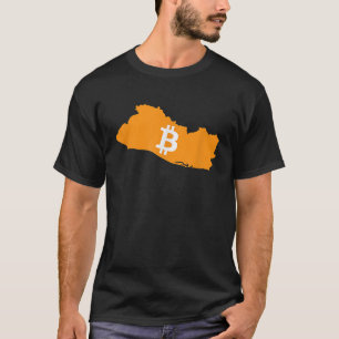 El Salvador Bitcoin BTC Currency Wallet App Legal T-Shirt