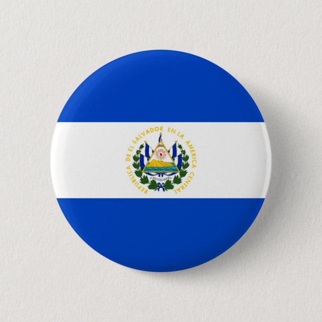El Salvador Button (Vorderseite)