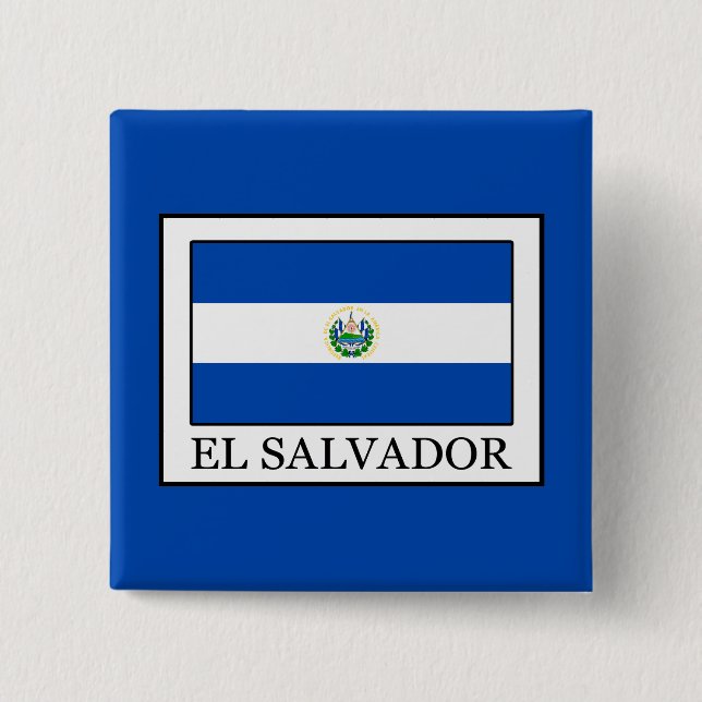 El Salvador Button (Vorderseite)