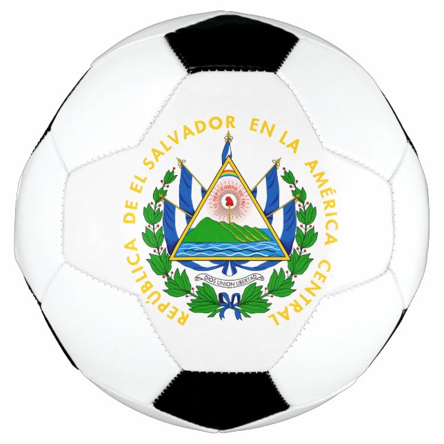 el salvador Emblem Fußball (Vorderseite)