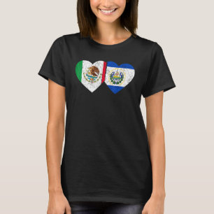 El Salvador Flag Mexikanisches Salvadorianisches R T-Shirt