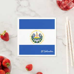 El Salvador Flag Party-Mode / Sport Serviette
