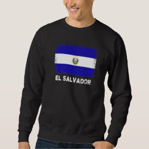 El Salvador Flag Unterstützung für salvadorianisch Sweatshirt