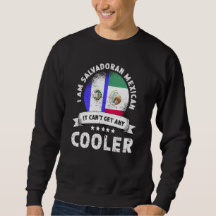 El Salvador Flagge in Mexiko gewachsener Patriot L Sweatshirt