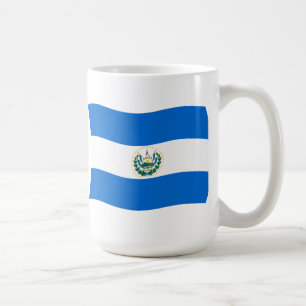 El-Salvador-Flagge-Tasse Kaffeetasse