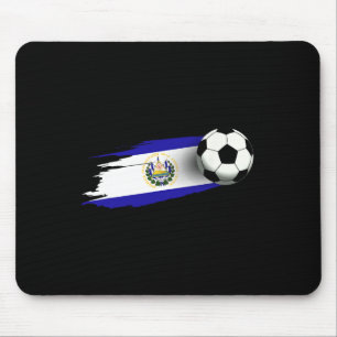 El Salvador-Flaggen-Trikot salvadorianische Fußbal Mousepad