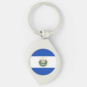 El Salvador Flaggenanhänger Schlüsselanhänger